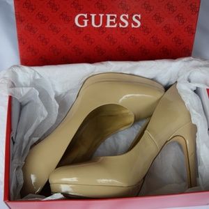 GUESS Nude Closed-Toe Pump Shoes (9)